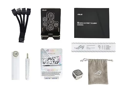 Asus ROG Strix GeForce RTX 4090 24GB GDDR6X White OC Edition image