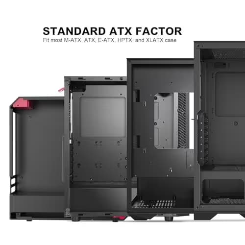 Segotep GN Black ATX 650W Non-Modular 80+ Gold Certified image