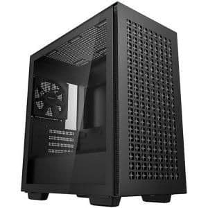 Deepcool CH370 Micro ATX Mid Tower Black with Tempered Glass Side Panel and USB 3.2 Gen 1 Type-A image