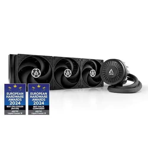 ARCTIC Liquid Freezer III Water 360 56.3 CFM Black main image
