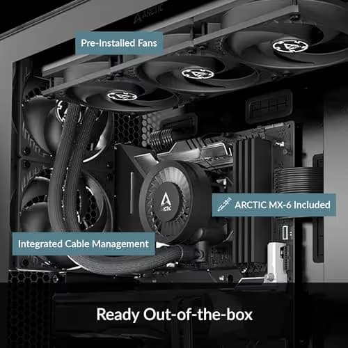 ARCTIC Liquid Freezer III Water 360 56.3 CFM Black image