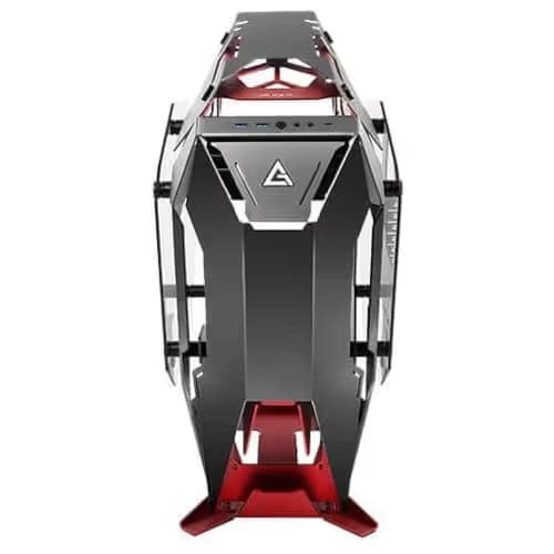 Antec TORQUE ATX Mid Tower Black / Red Tempered Glass Side Panel, USB 3.2 Gen 2 Type-C USB 3.2 Gen 1 Type-A image