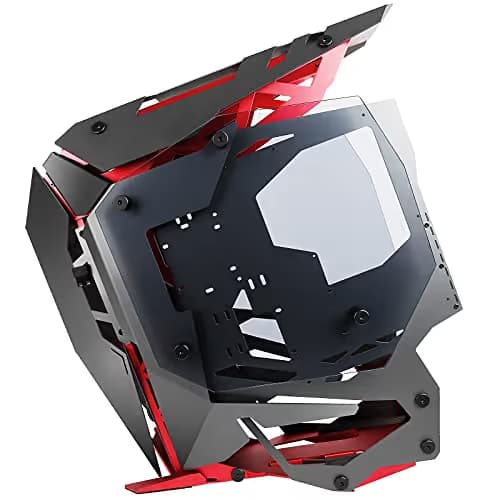 Antec TORQUE ATX Mid Tower Black / Red Tempered Glass Side Panel, USB 3.2 Gen 2 Type-C USB 3.2 Gen 1 Type-A image