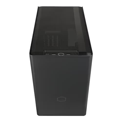 Cooler Master NR200P V2 Mini-ITX PC Case Ready, Top-Mount 280mm AIO, 357mm Vertical GPU Mount, Designed Ready Nvidia RTX 5090 | AMD RX 9070 XT, SFX PSU – Ready to Install, Tempered Glass, DIY image