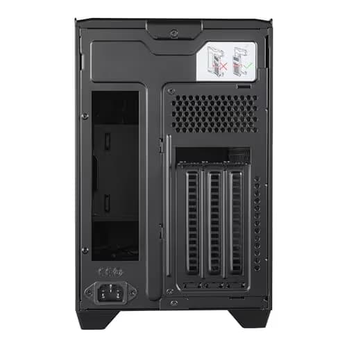 Cooler Master NR200P V2 Mini-ITX PC Case Ready, Top-Mount 280mm AIO, 357mm Vertical GPU Mount, Designed Ready Nvidia RTX 5090 | AMD RX 9070 XT, SFX PSU – Ready to Install, Tempered Glass, DIY image