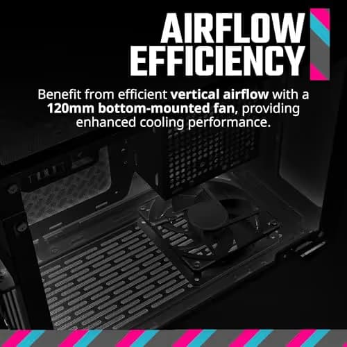 Cooler Master NR200P V2 Mini-ITX PC Case Ready, Top-Mount 280mm AIO, 357mm Vertical GPU Mount, Designed Ready Nvidia RTX 5090 | AMD RX 9070 XT, SFX PSU – Ready to Install, Tempered Glass, DIY image