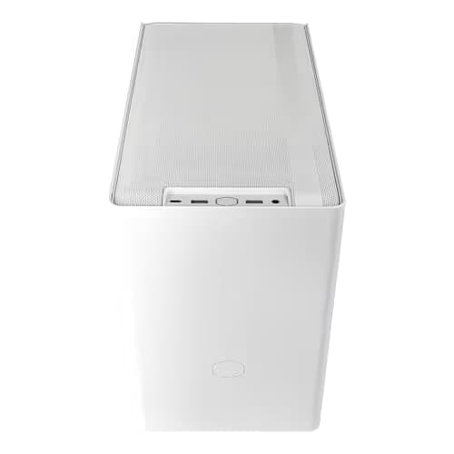 Cooler Master MasterBox NR200P V2 Mini-ITX Desktop White with Mesh Side Panel and USB 3.2 Gen 2x2 Type-C / USB 3.2 Gen 1 Type-A image