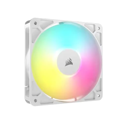 Corsair RS120 120mm White RGB PWM main image