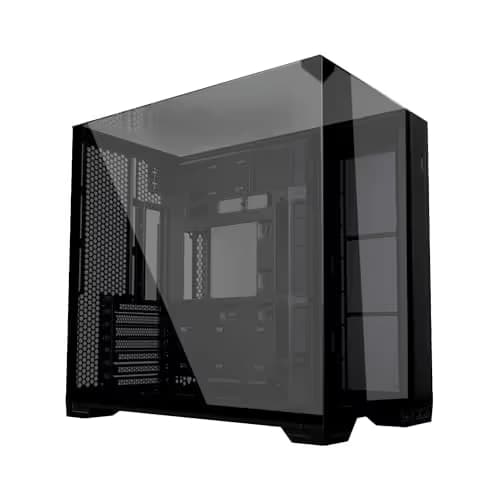 Lian Li O11 VISION COMPACT ATX Mid Tower Black with Tempered Glass Side Panel, USB 3.2 Gen 2 Type-C, and USB 3.2 Gen 1 Type-A main image