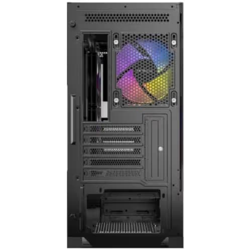 Antec CX500M RGB Micro ATX Mini Tower Black Tempered Glass Side Panel and USB 3.2 Gen 2 Type-C, USB 3.2 Gen 1 Type-A image