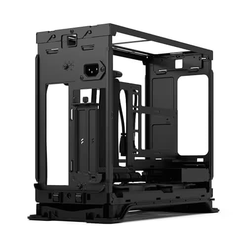 Fractal Design Era 2 Mini-ITX Tower Silver / Brown Mesh Side Panel, USB 3.2 Gen 2x2 Type-C USB 3.2 Gen 1 Type-A image