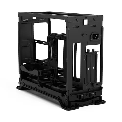 Fractal Design Era 2 Mini-ITX Tower Silver / Brown Mesh Side Panel, USB 3.2 Gen 2x2 Type-C USB 3.2 Gen 1 Type-A image