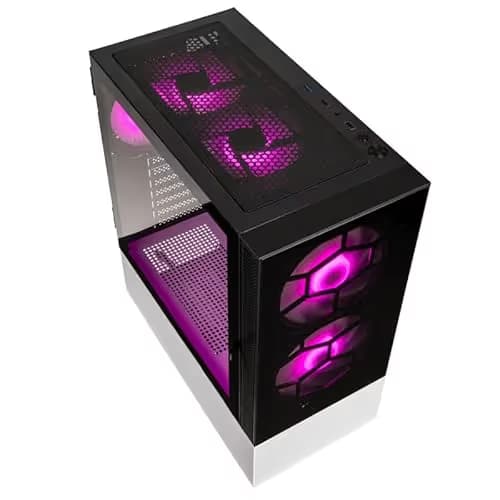 KOLINK Observatory MX ATX Mid Tower Black Tempered Glass ARGB image