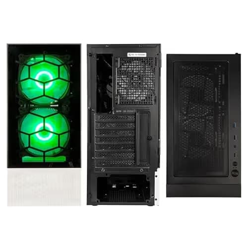 KOLINK Observatory MX ATX Mid Tower Black Tempered Glass ARGB image