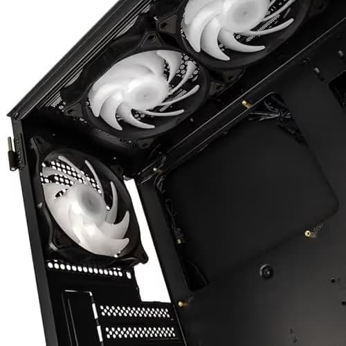 KOLINK Observatory MX ATX Mid Tower Black Tempered Glass ARGB image