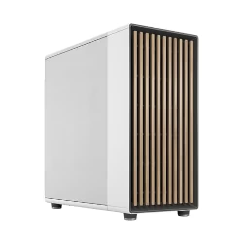 Fractal Design North XL ATX Full Tower White with Mesh Side Panel and USB 3.2 Gen 2 Type-C, USB 3.2 Gen 1 Type-A image
