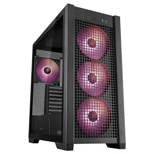 Asus TUF Gaming GT302 ATX Mid Tower Black ARGB Tempered Glass image