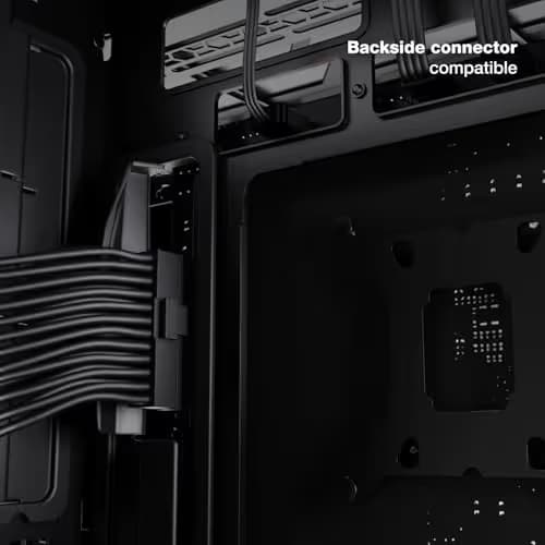 be quiet! Light Base 900 FX ATX Full Tower Black Tempered Glass Side Panel, USB 3.2 Gen 2 Type-C, USB 3.2 Gen 1 Type-A image