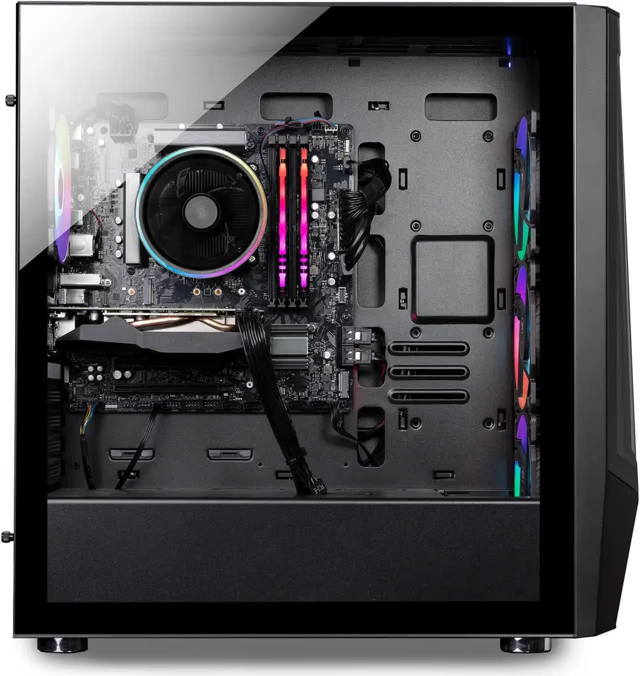 iBUYPOWER Trace 7 Mesh Pro ARGB Gaming Case - Black image