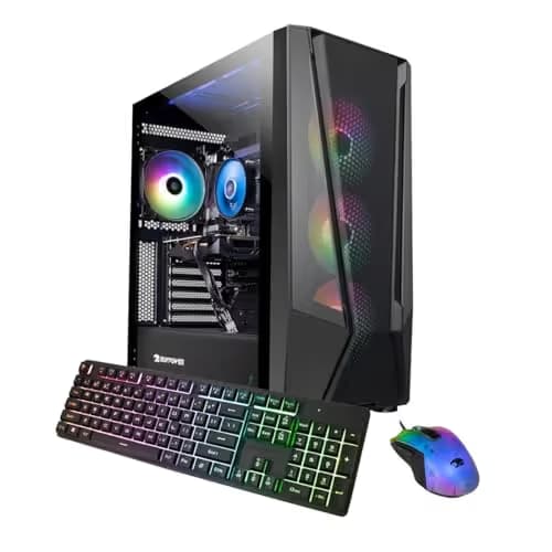 iBUYPOWER Trace 7 Mesh Pro ARGB Gaming Case - Black image