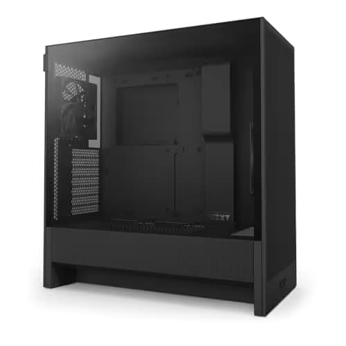 NZXT H5 Flow (2024) ATX Mid Tower Black with Tempered Glass Side Panel and USB 3.2 Gen 2x2 Type-C, USB 3.2 Gen 1 Type-A main image