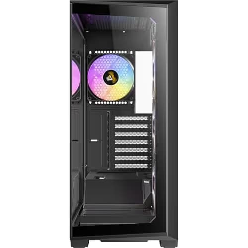 Antec C3 ARGB ATX Mid Tower Black with Tempered Glass Side Panel, USB 3.2 Gen 2 Type-C, and USB 3.2 Gen 1 Type-A image