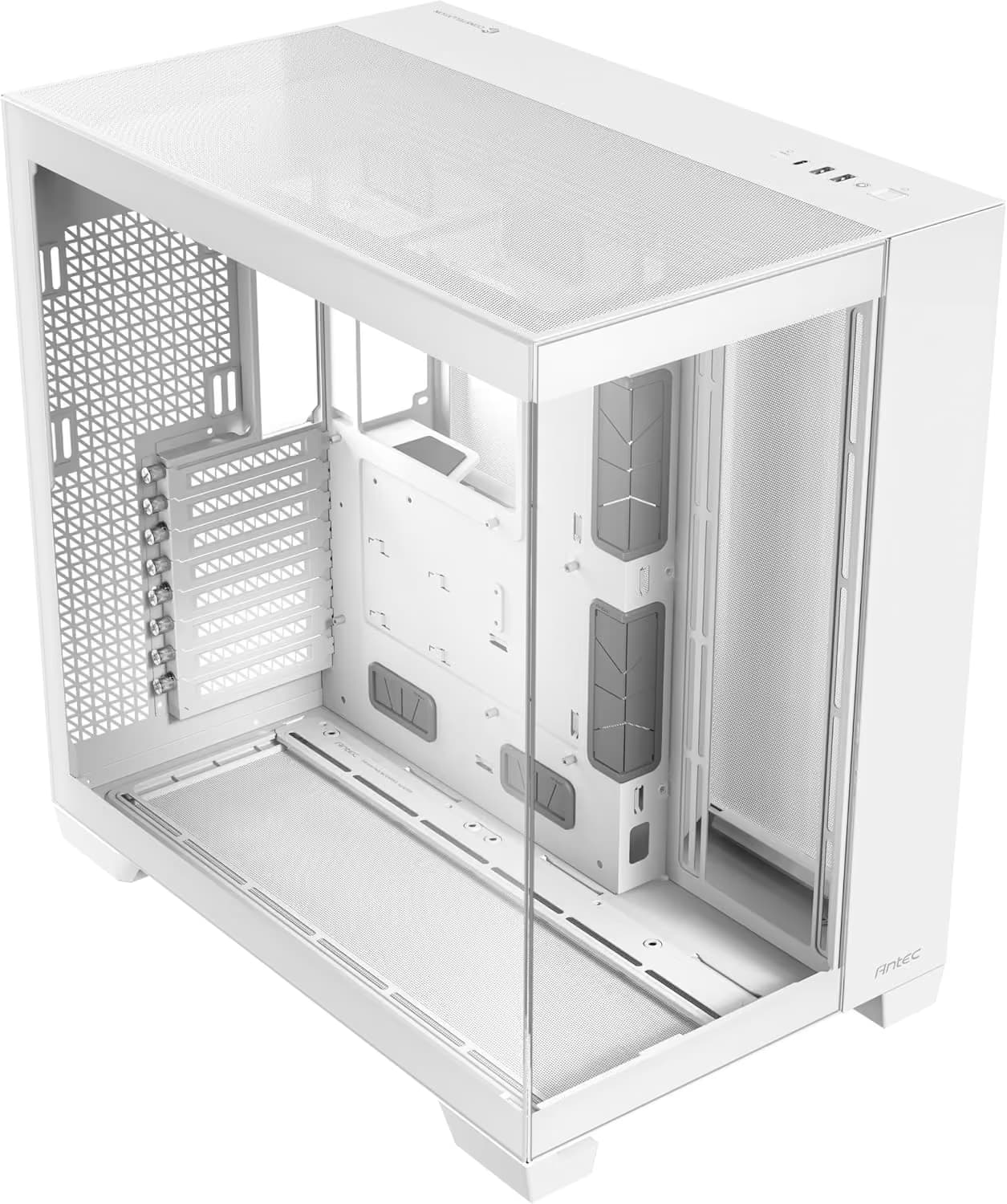 Antec C8 E-ATX Full Tower White with Tempered Glass Side Panel image