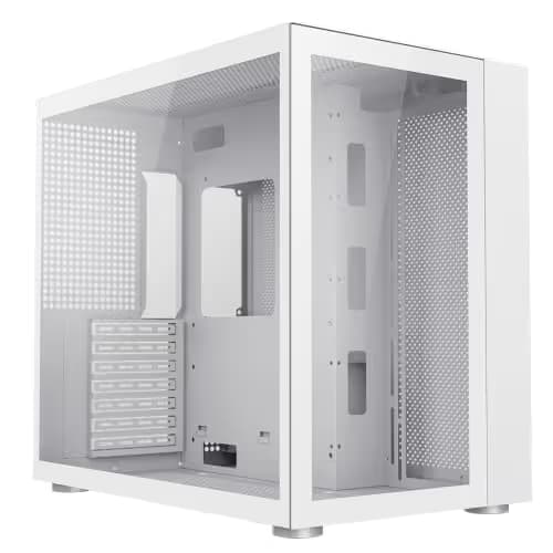 GameMax Infinity ATX Mid Tower White with Tempered Glass Side Panel and USB 3.2 Gen 1 Type-C USB 3.2 Gen 1 Type-A main image