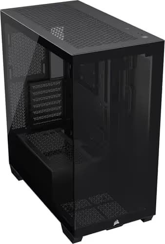 Corsair 3500X ATX Mid Tower Black with Tempered Glass Side Panel and USB 3.2 Gen 2 Type-C, USB 3.2 Gen 1 Type-A image