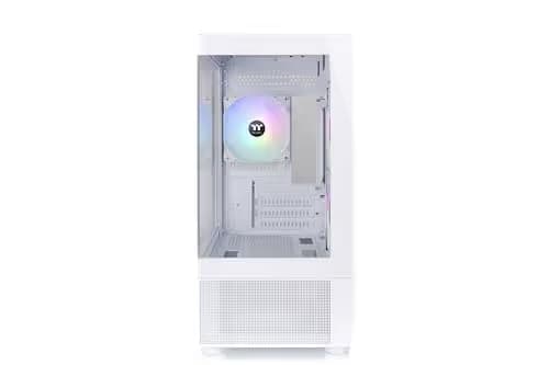 Thermaltake View 170 ARGB Micro ATX Mini Tower White with Tempered Glass Side Panel and USB 3.2 Gen 1 Type-A image