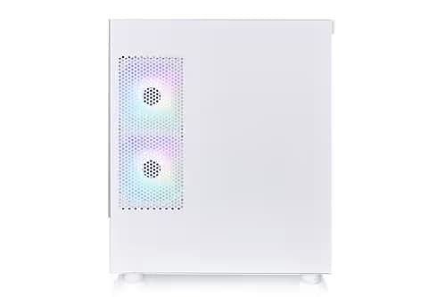 Thermaltake View 170 ARGB Micro ATX Mini Tower White with Tempered Glass Side Panel and USB 3.2 Gen 1 Type-A image