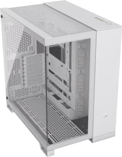 Corsair 6500X ATX Mid Tower White Tempered Glass image