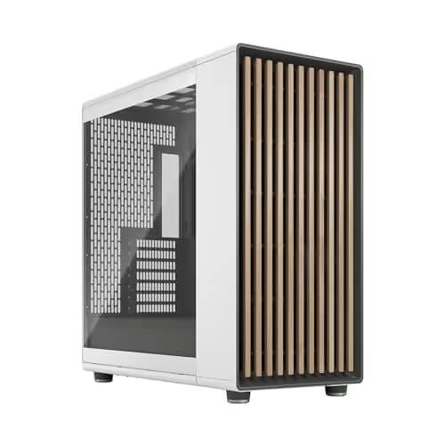 Fractal Design North XL ATX Full Tower White with Tempered Glass Side Panel and USB 3.2 Gen 2 Type-C, USB 3.2 Gen 1 Type-A image