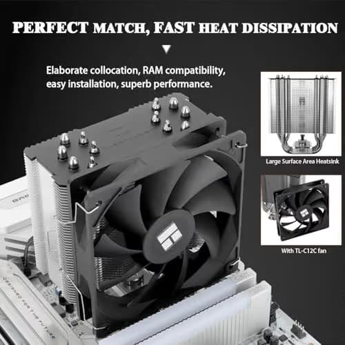 Thermalright Burst Assassin 120 SE Air 148mm Black / Silver image