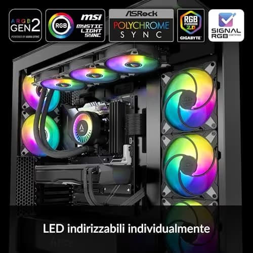 ARCTIC Liquid Freezer III 360 A-RGB 48.82 CFM Water 360mm Black image