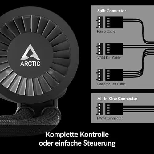 ARCTIC Liquid Freezer III Water 420mm 72.8 CFM Black image
