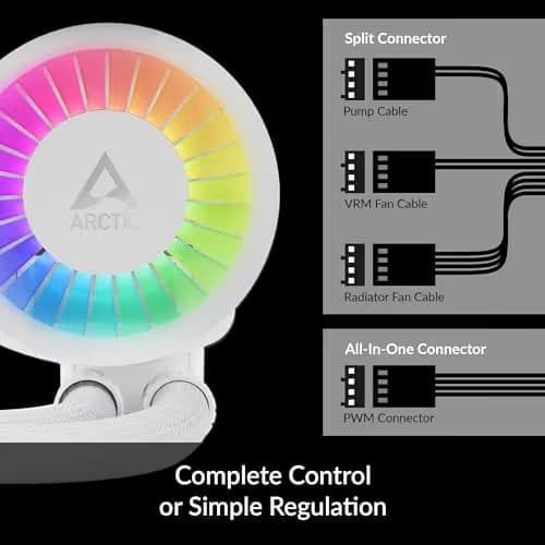ARCTIC Liquid Freezer III 420 A-RGB 69.9 CFM Water 420mm White image
