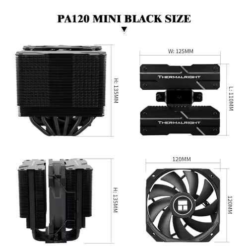 Thermalright Peerless Assassin MINI Air 135mm Black image
