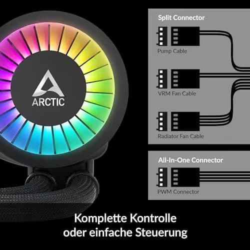 ARCTIC Liquid Freezer III Water 420mm A-RGB Black image