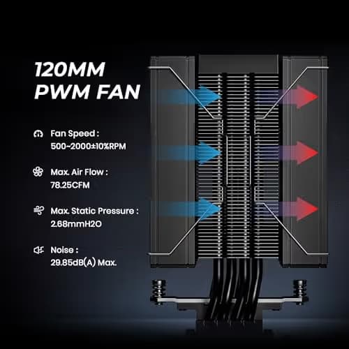 ID-COOLING FROZN A410 DK Air 152mm Black image