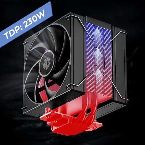ID-COOLING FROZN A410 DK Air 152mm Black image