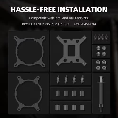 ID-COOLING FX360 PRO Water 360mm 82.5 CFM Black image