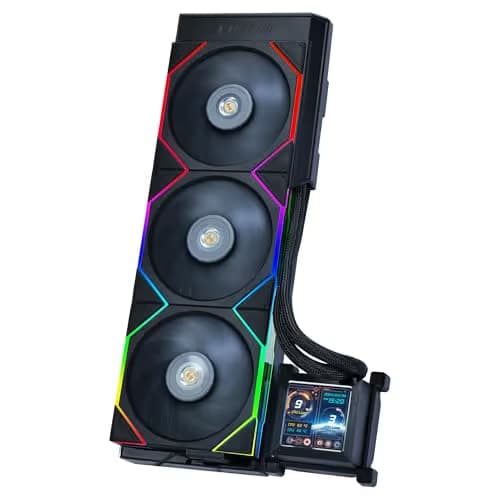 Lian Li HydroShift LCD 360TL RGB 79.9 CFM Water 360mm Black image