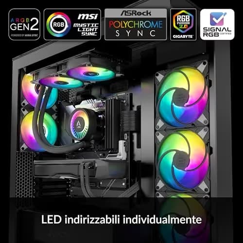 ARCTIC Liquid Freezer III Water 240 A-RGB 48.82 CFM Black image
