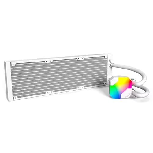 Montech HyperFlow ARGB Water 360mm 76.2 CFM White image