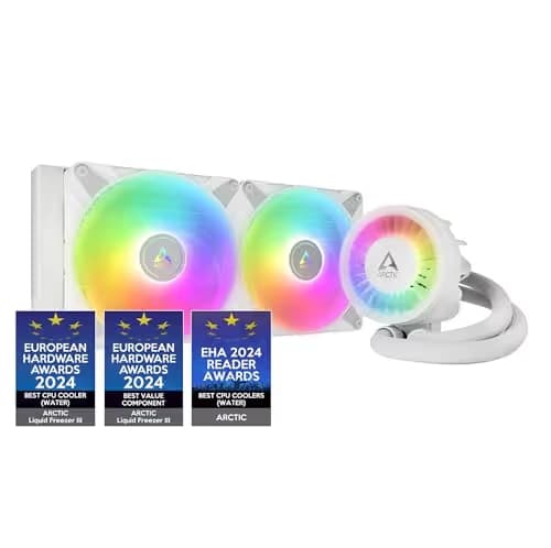 ARCTIC Liquid Freezer III Water 280 A-RGB 69.9 CFM White image