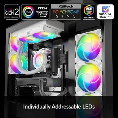 ARCTIC Liquid Freezer III Water 280 A-RGB 69.9 CFM White image
