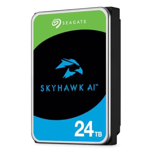 Seagate SkyHawk AI 24TB 3.5" HDD 7200RPM SATA main image