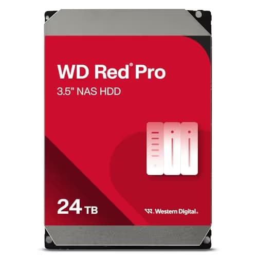 Western Digital Red Pro 24 TB 3.5" HDD 7200RPM SATA 6.0 Gb/s main image