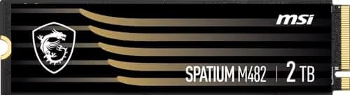 MSI SPATIUM M482 2TB SSD M.2-2280 PCIe 4.0 X4 NVMe image